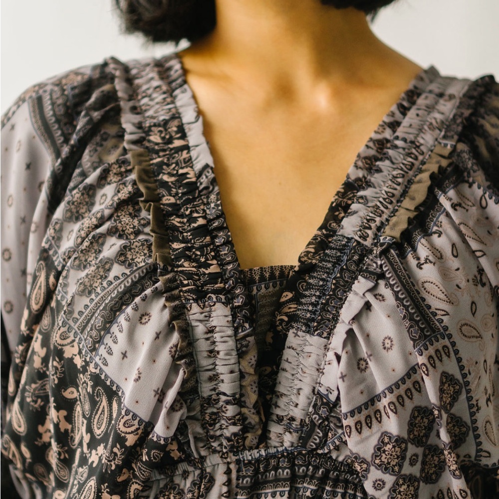PIPER & SCOOT PATCHWORK DRESS - Picture 2 of 7